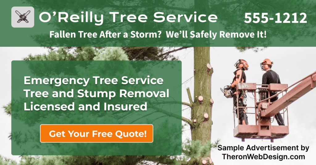 Tree Service FB Ad Sample 03-17-25