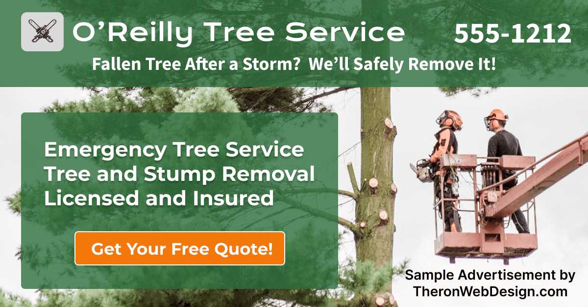 Tree Service FB Ad Sample 03-17-25