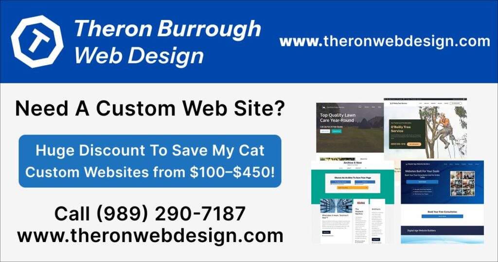Huge Discounts On Custom Web Sites To Save My Cat